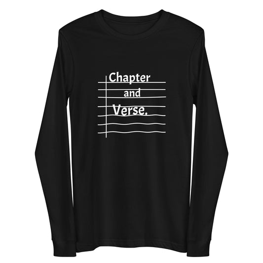 Chapter And Verse Long Sleeve Tee