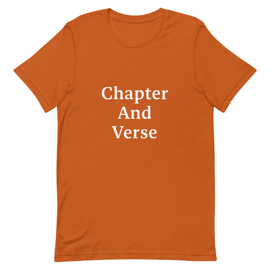 Chapter And Verse T-Shirt